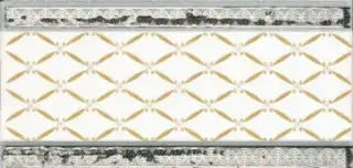 Керамическая плитка CENEFA DELIS BLANCO SILVER 20X10
