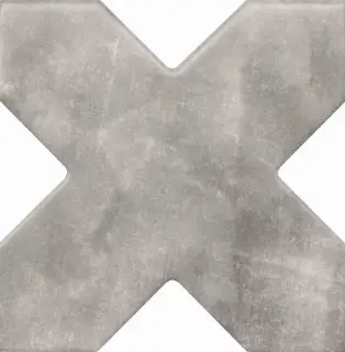 Керамическая плитка BECOLORS CROSS 13,25X13,25 GREY