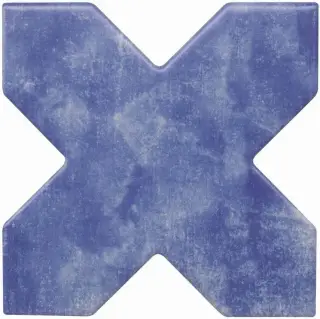 Керамическая плитка BECOLORS CROSS 13,25X13,25 ELECTRIC BLUE