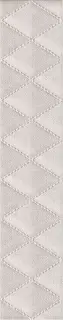 Бордюр Illusio Bianco ''Geometry'' XX|6.2x31.5
