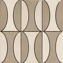 INDUSTRIAL DECORO B TAUPE/IVORY 30X30