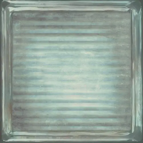 Glass Blue Brick Brillo 20x20