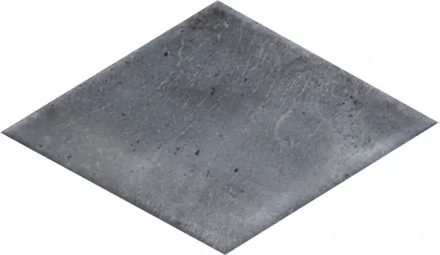 Rombo Petrolio Opaco Matt 13.7x24