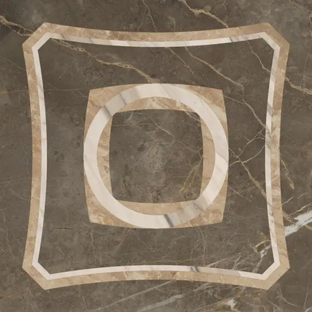 Portofino Grigio Ins.Intarsio Lap 45x45