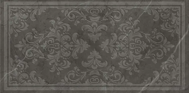 Charme Evo Antracite Inserto Broccato Cerato 30x60