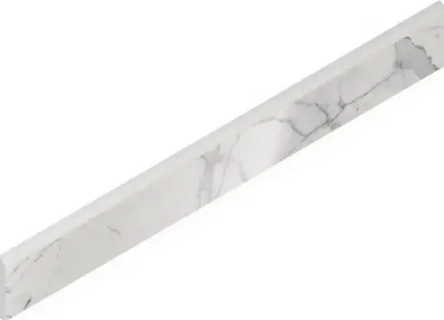 Charme Evo Statuario 7.2x60 Battiscopa Lux