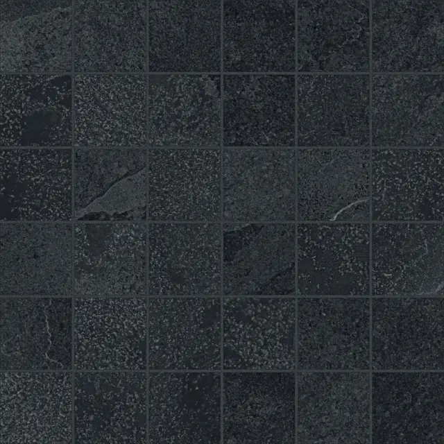 Materia Titanio Cer Mosaico 5x5 30x30