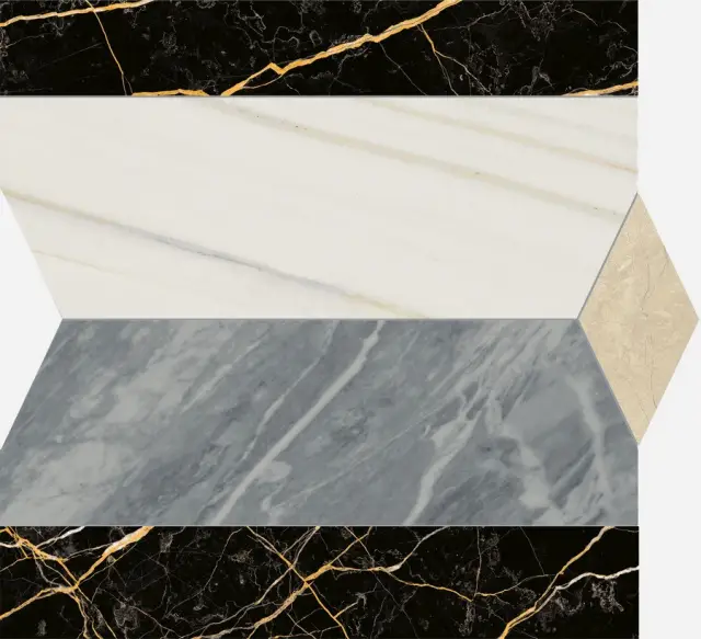 Charme Extra Lasa Intarsio 60x60 Fascia