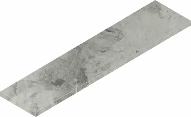 Charme Extra Silver Scalino Frontale Nat 33х120 Ang.Sx Левая