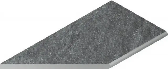 Genesis Silver Bordo Nat 30x60 Round Sx Уг.Лев.