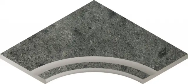 Genesis Grey Bordo Nat 60x60 Svasato Ang.Round 30