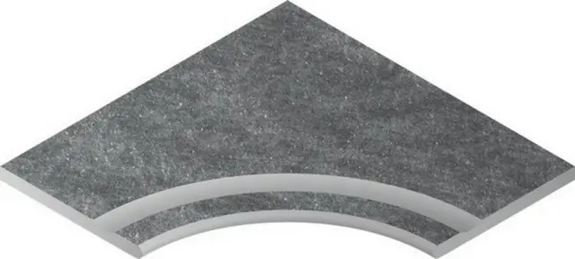 Genesis Genesis Silver Bordo Nat 60x60 Svasato Ang.Round 30