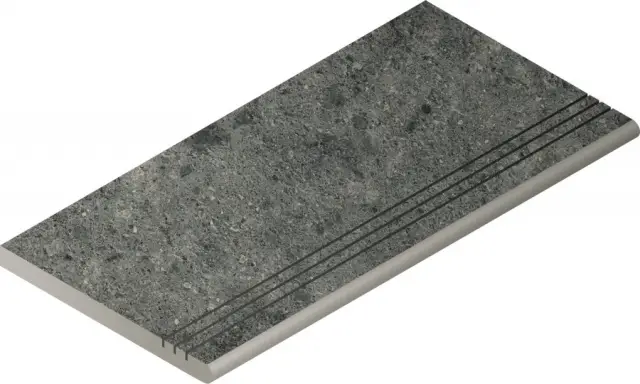 Genesis Saturn Grey Gradino Round Grip X2 30x60