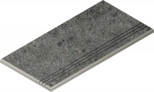 Genesis Grey Gradino Round Grip 30x60 Sx Уг.Лев.