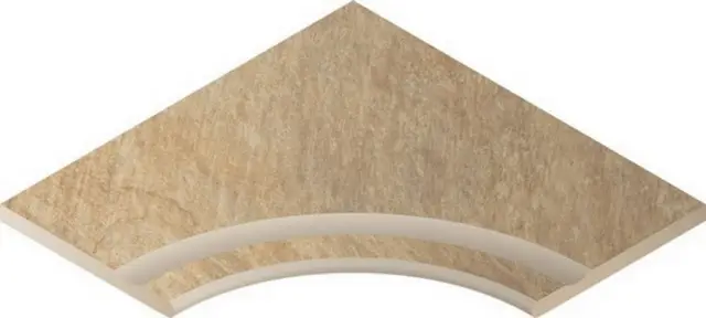 District Sand Bordo 60x60 Nat Svasato Ang.Round 30