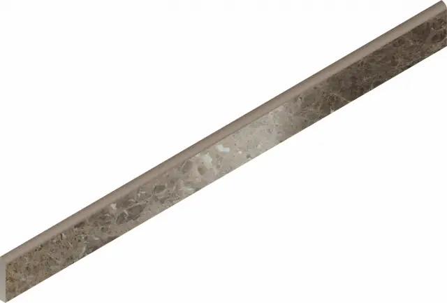 Charme Deluxe Emperador Dark Battiscopa Lux 7.2x80