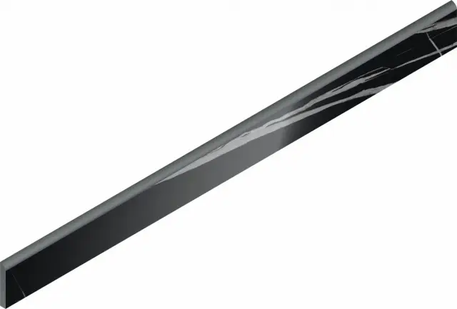 Charme Deluxe Sahara Noir Battiscopa Lux 7.2x80