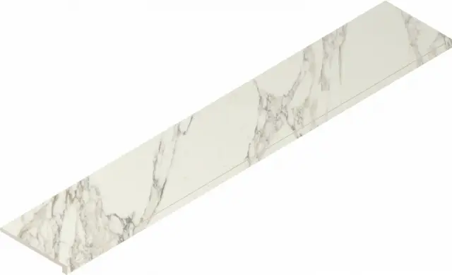 Charme Deluxe Arabescato White Scalino Ang Dx (Угл Прав) Nat 33x160