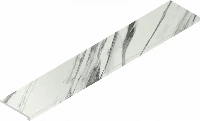 Charme Deluxe Statuario Fantastico Scalino Ang Dx (Угл Прав) Nat 33x160