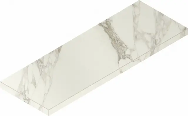 Charme Deluxe Arabescato White Scalino Ang Sx (Угл Лев) Nat 33x80