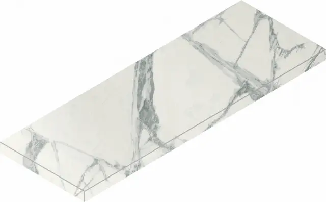 Charme Deluxe Invisible White Scalino Ang Sx (Угл Лев) Nat 33x80