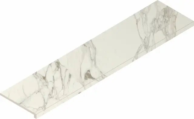 Charme Deluxe Arabescato White Scalino Front Cer 33x120