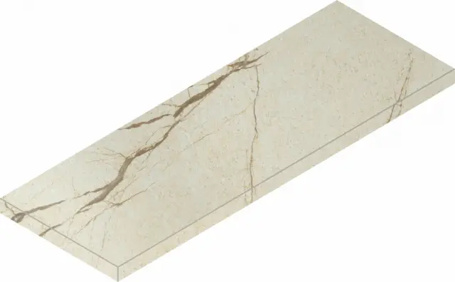 Charme Deluxe Cream River Scalino Ang Sx (Угл Лев) Nat 33x80