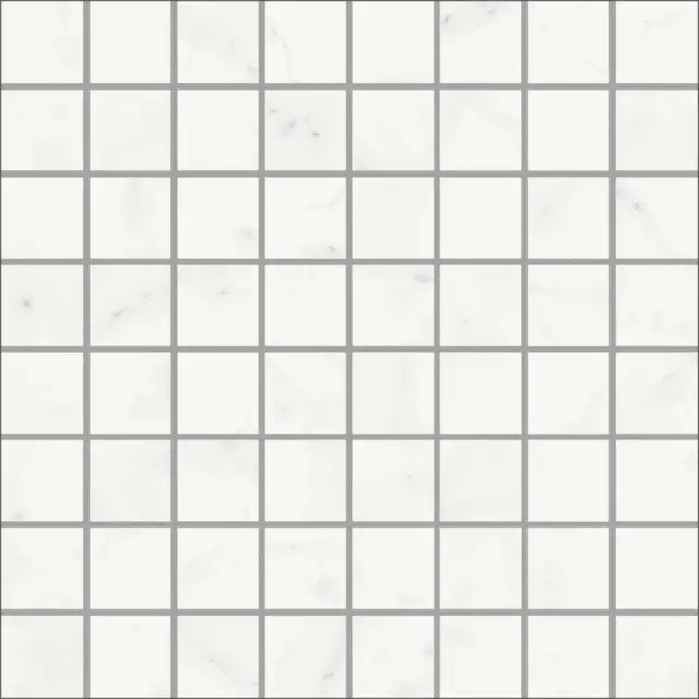 Charme Deluxe Bianco Michelangelo Lux Mosaico 3.5x3.5 29.2x29.2