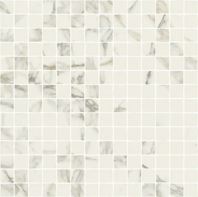 Charme Deluxe Arabescato White Mosaico Split Cer 30x30