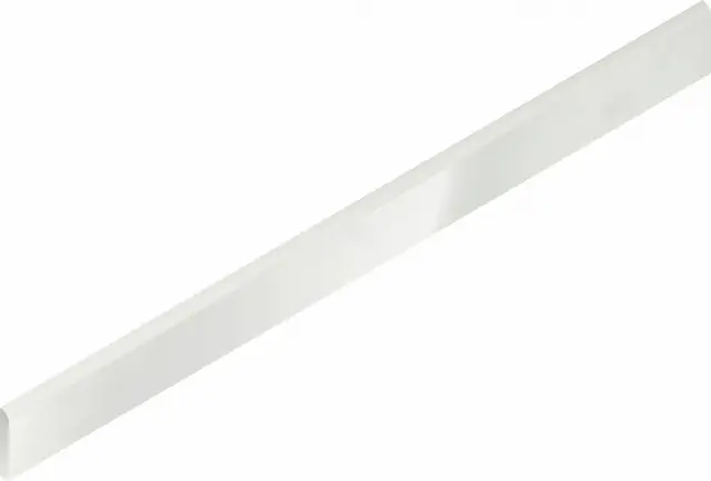 Charme Deluxe Bianco Michelangelo Battiscopa Lux 7.2x80