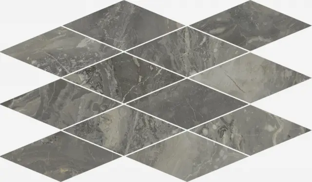 Charme Deluxe Grigio Orobico Mosaico Diamond Lux 28x48