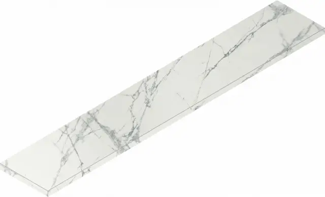 Charme Deluxe Invisible White Scalino Ang Sx (Угл Лев) Nat 33x160