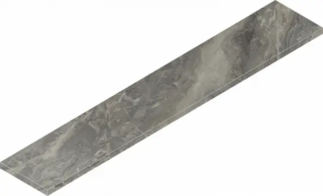 Charme Deluxe Grigio Orobico Scalino Ang Sx (Угл Лев) Nat 33x160