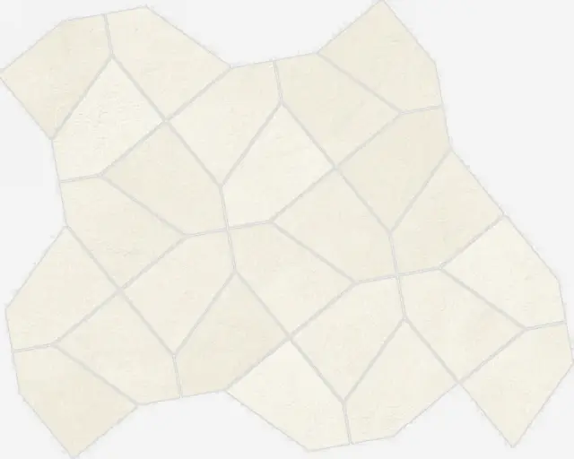 Terraviva Neve Mosaico Opaco 27.3x36