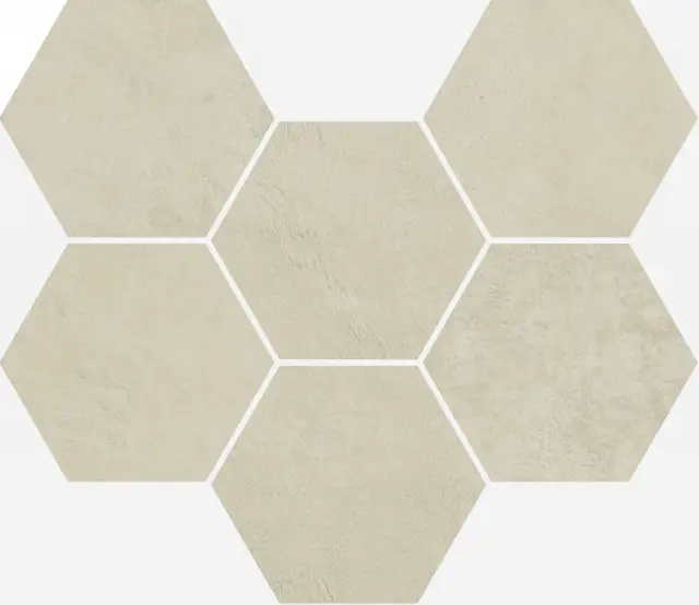 Terraviva Moon Mosaico Hexagon Nat 25x29