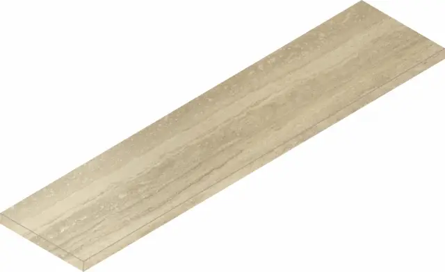 Charme Advance Travertino Scalino Cer Sx 120x33 Уг.Лев.