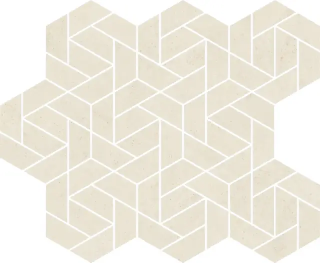 Metropolis Royal Ivory Mosaico Icon Nat 28.6x34.7