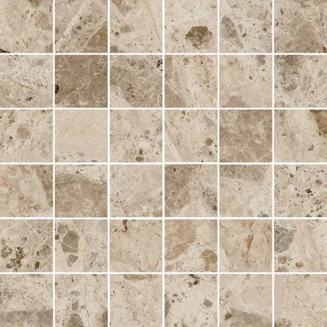 Continuum Stone Beige Mosaico 30x30