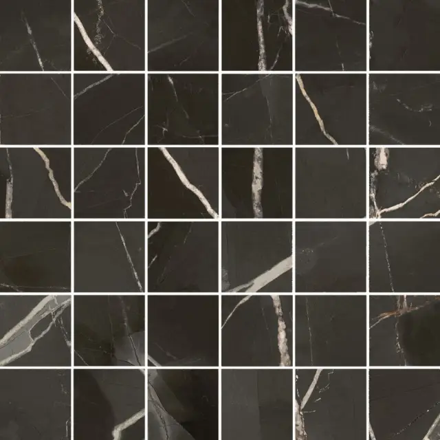 Stellaris Absolut Black Mosaico 30x30