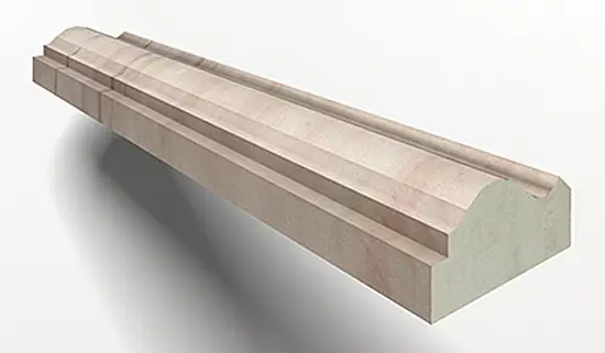 04 Molding Diana White 120x6