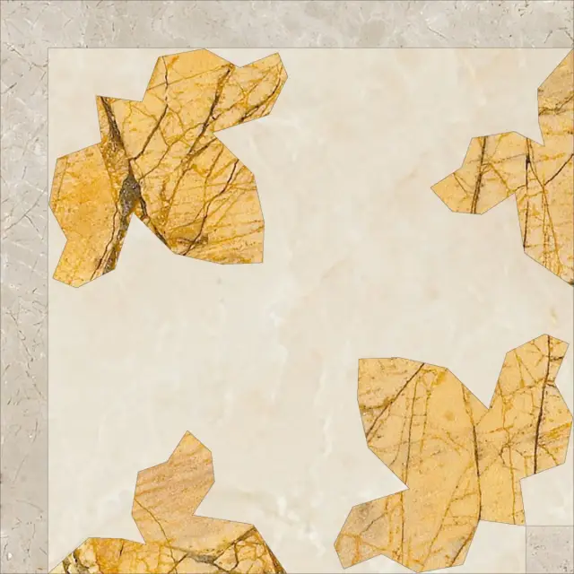 56 Waterjet Border 12x12 (Flora Country)