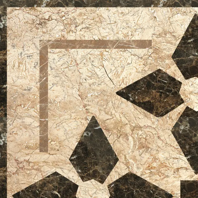 102 Waterjet Border 24x24 (Aroma)