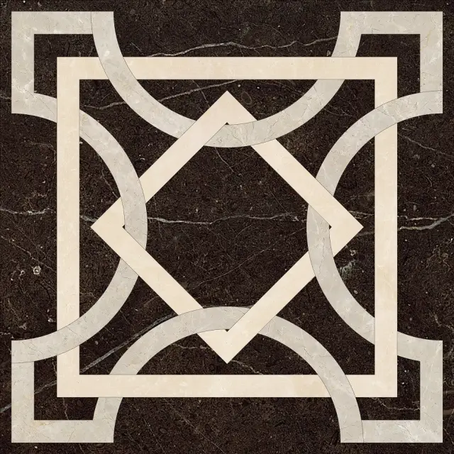 33 Classic Magic Tile 60x60 (Brandenburg Black)