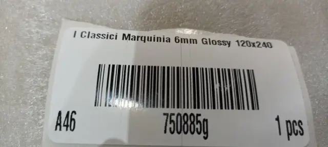 I Classici Marquinia 6mm Glossy 120x240