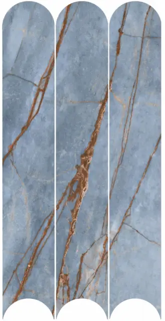 Heritage Luxe Trinity Azure Glossy 30x60