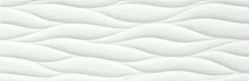 Lumina Curve White Matt 25x75