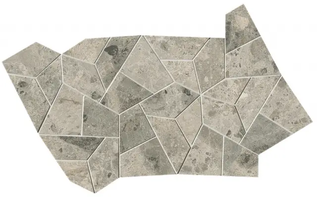 Nativa Grey Fly Mosaico Satin 25x41.5