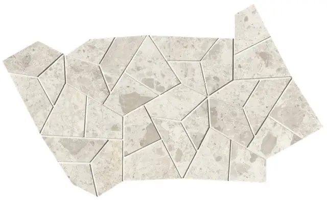 Nativa White Fly Mosaico Satin 25x41.5