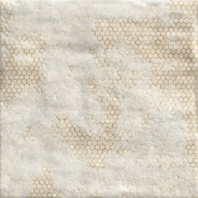 Mandala White Matt  20x20