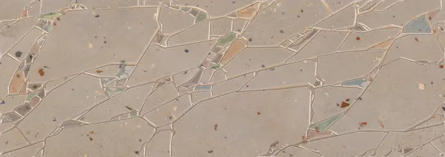 Terrazzo Decor Mocca Crystal 25.1x70.9